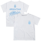 Argentina National Team Vive La Fete Infant Impressions Artwork Icons T-Shirt for sale - White