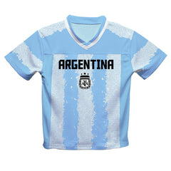 Julián Álvarez Argentina National Team Vive La Fete Football Jersey for sale - Light Blue