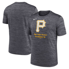 Pittsburgh Pirates Velocity Dri-FIT T-Shirt Gray