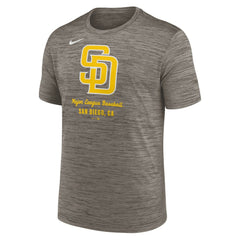 San Diego Padres Velocity Dri-FIT T-Shirt Brown