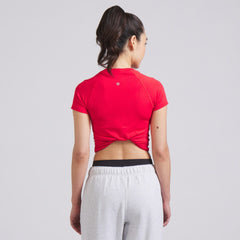 Chicago Blackhawks lululemon Women's Swiftly Tech Short-Sleeve Shirt 2.0 - True Red