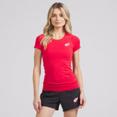 Detroit Red Wings lululemon Women's Swiftly Tech Short-Sleeve Shirt 2.0 - True Red