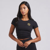 Boston Bruins lululemon Women's Swiftly Tech Short-Sleeve Shirt 2.0 - Black