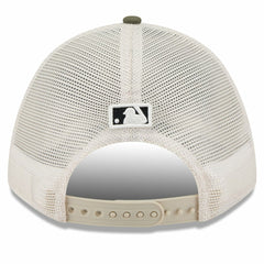 Houston Astros 2025 Armed Forces Day 9FORTY M-Crown A-Frame Adjustable Hat Light Beige/Olive