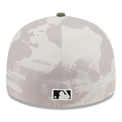 Pittsburgh Pirates 2025 Armed Forces Day Low Profile 59FIFTY Fitted Hat Light Beige/Olive