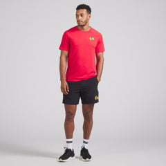 Chicago Blackhawks lululemon Metal Vent Tech Short-Sleeve Shirt - True Red