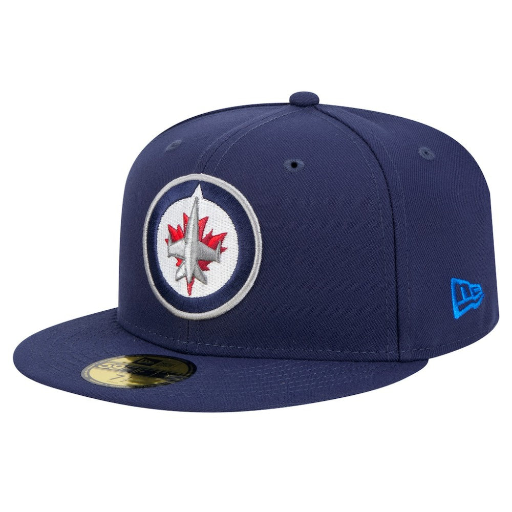 Winnipeg Jets New Era Core 59FIFTY Fitted Hat - Navy Hats