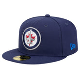 Winnipeg Jets New Era Core 59FIFTY Fitted Hat - Navy Hats