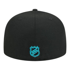 San Jose Sharks New Era Core 59FIFTY Fitted Hat - Black Hats