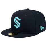 Seattle Kraken New Era Core 59FIFTY Fitted Hat - Navy Hats