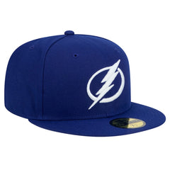 Tampa Bay Lightning New Era Core 59FIFTY Fitted Hat - Blue Hats