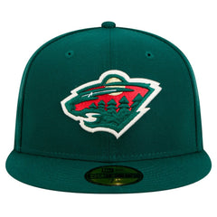 Minnesota Wild New Era Core 59FIFTY Fitted Hat - Green Hats