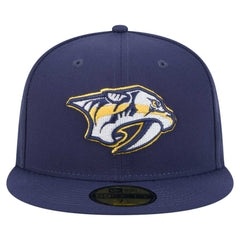 Nashville Predators New Era Core 59FIFTY Fitted Hat - Navy Hats