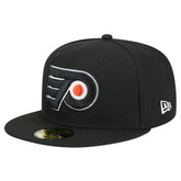 Philadelphia Flyers New Era Core 59FIFTY Fitted Hat - Black Hats