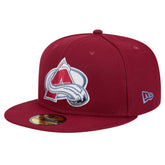 Colorado Avalanche New Era Core 59FIFTY Fitted Hat - Burgundy Hats