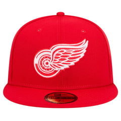 Detroit Red Wings New Era Core 59FIFTY Fitted Hat - Red Hats
