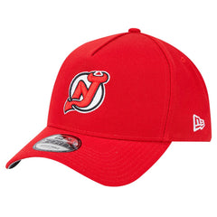 New Jersey Devils New Era Core A-Frame 9FORTY Adjustable Hat - Red Jerseys
