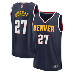 Jamal Murray Denver Nuggets Fast Break Replica Player Jersey sale - Icon Editi- Navy shop