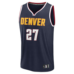 Jamal Murray Denver Nuggets Fast Break Replica Player Jersey sale - Icon Editi- Navy shop