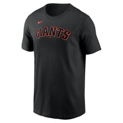 Matt Chapman San Francisco Giants Fuse Name & Number T-Shirt Black