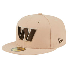 Washington Commanders New Era Candied Pecan 59FIFTY Fitted Hat - Tan on sale