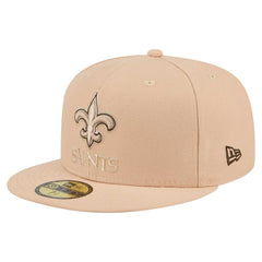 New Orleans Saints New Era Candied Pecan 59FIFTY Fitted Hat - Tan for sale