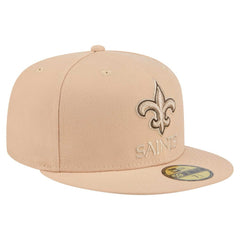 New Orleans Saints New Era Candied Pecan 59FIFTY Fitted Hat - Tan for sale