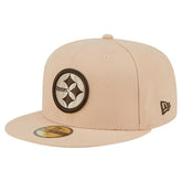 Pittsburgh Steelers New Era Candied Pecan 59FIFTY Fitted Hat - Tan sale