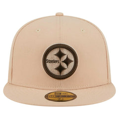Pittsburgh Steelers New Era Candied Pecan 59FIFTY Fitted Hat - Tan sale