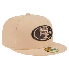 San Francisco 49ers New Era Candied Pecan 59FIFTY Fitted Hat - Tan for sale
