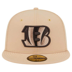 Cincinnati Bengals New Era Candied Pecan 59FIFTY Fitted Hat - Tan discount