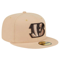 Cincinnati Bengals New Era Candied Pecan 59FIFTY Fitted Hat - Tan discount