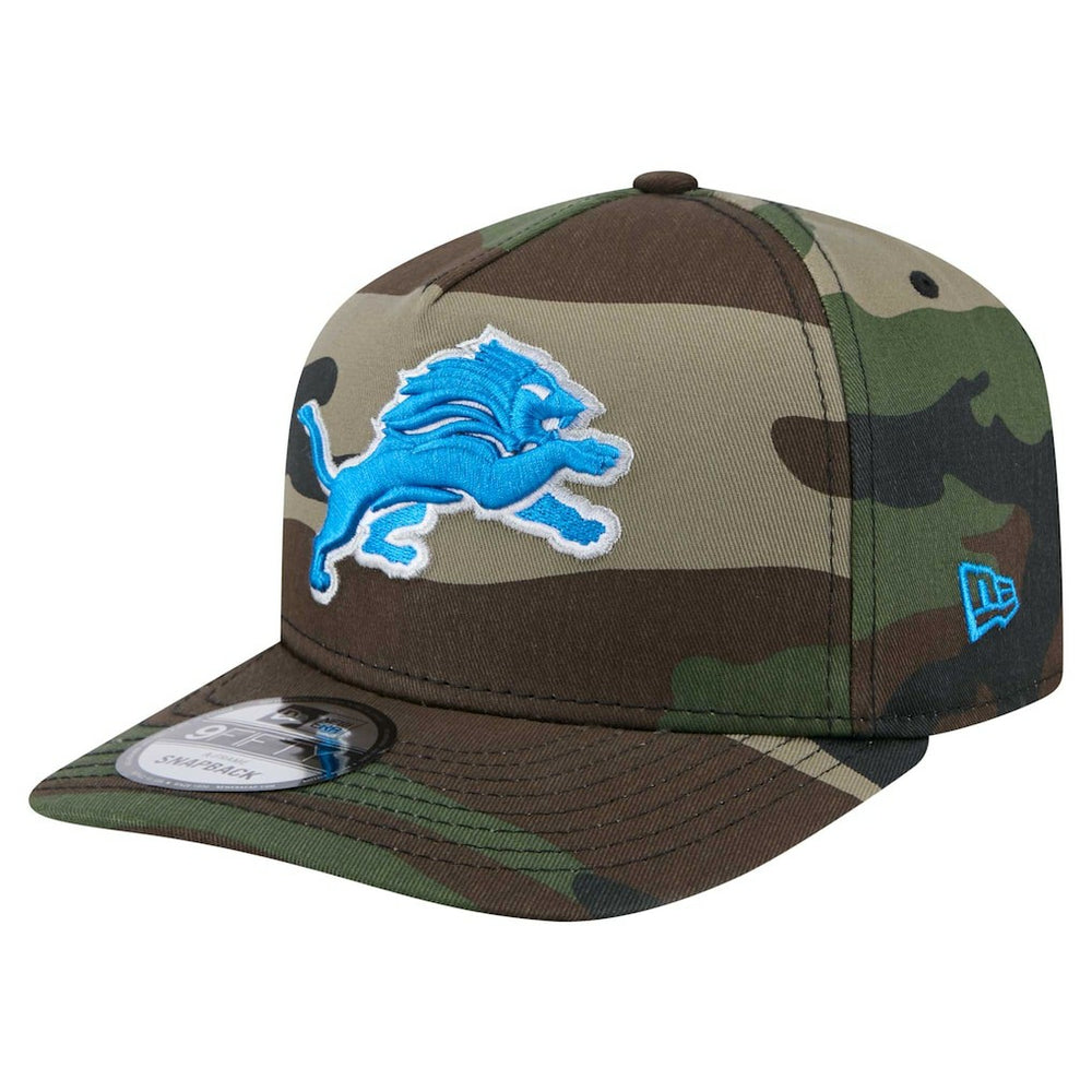 Detroit Lions New Era Woodsy 9FIFTY Snapback Hat - Camo for sale