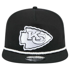 Kansas City Chiefs New Era B-Dub Golfer Snapback Hat - Black on sale
