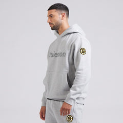 Boston Bruins lululemon Steady State Pullover Hoodie - Heathered Silver Drop Hoodies