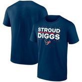 CJ Stroud & Stefon Diggs Houston Texans Election Players T-Shirt - Navy for sale