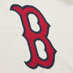 Boston Red Sox Retro Pullover Sweater Cream