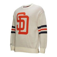 San Diego Padres Retro Pullover Sweater Cream