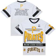 Pittsburgh Pirates Cooperstown Collection Team Origins Premium T-Shirt White