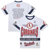 St. Louis Cardinals Cooperstown Collection Team Origins Premium T-Shirt White