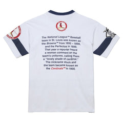 St. Louis Cardinals Cooperstown Collection Team Origins Premium T-Shirt White