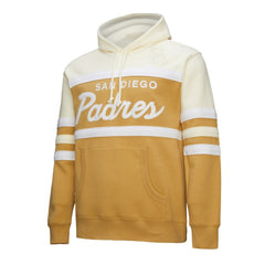 San Diego Padres Head Coach Pullover Hoodie Tan/Cream
