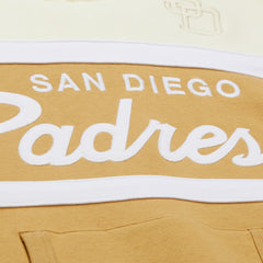 San Diego Padres Head Coach Pullover Hoodie Tan/Cream