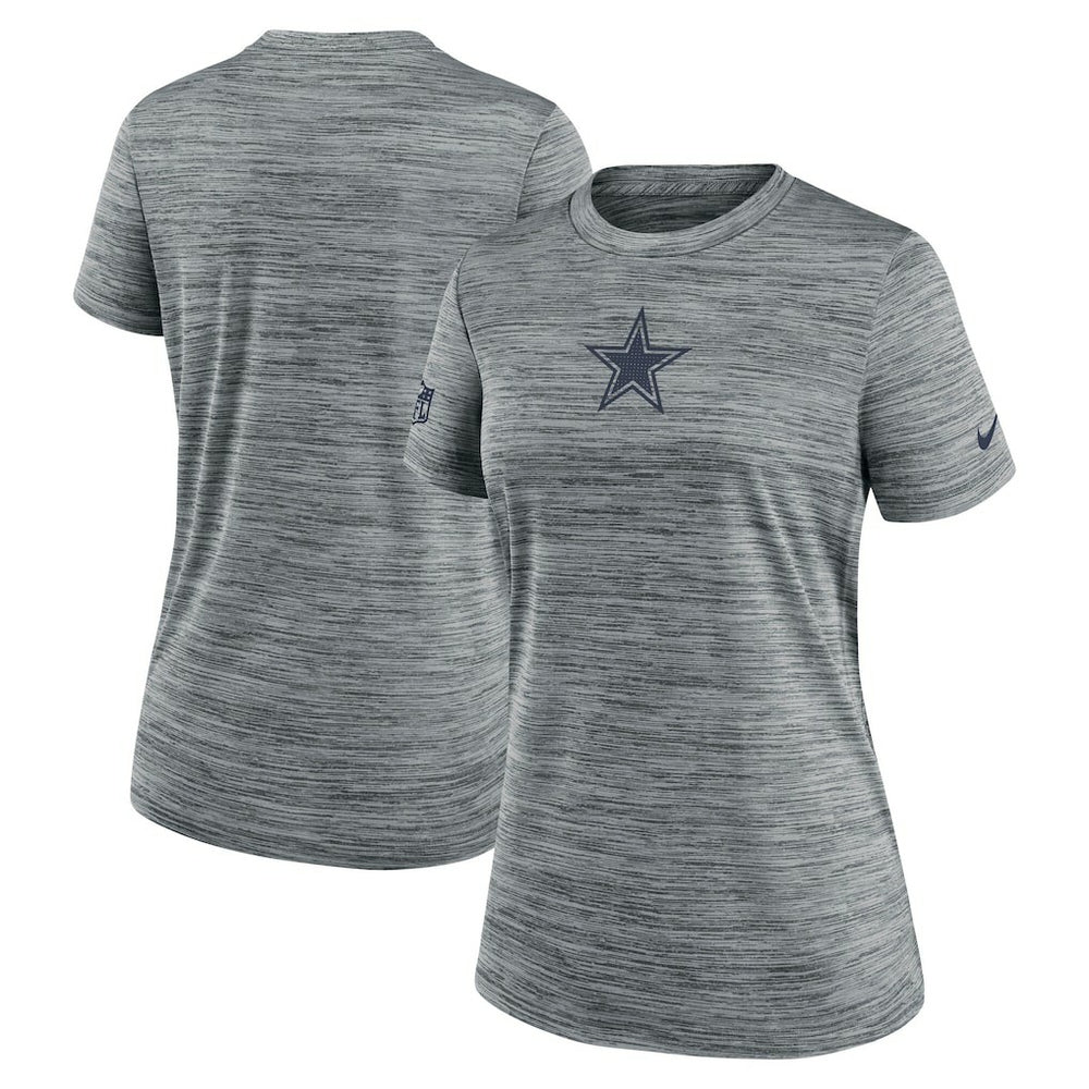 Dallas Cowboys Women's Sideline Velocity Dri-FIT T-Shirt - Gray online