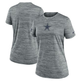Dallas Cowboys Women's Sideline Velocity Dri-FIT T-Shirt - Gray online