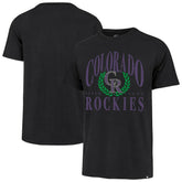 Colorado Rockies Pitchout Franklin T-Shirt Black