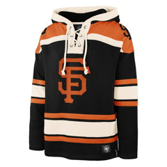 San Francisco Giants Superior Lacer Pullover Hoodie Black