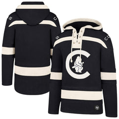 Chicago Cubs Superior Lacer Pullover Hoodie Navy