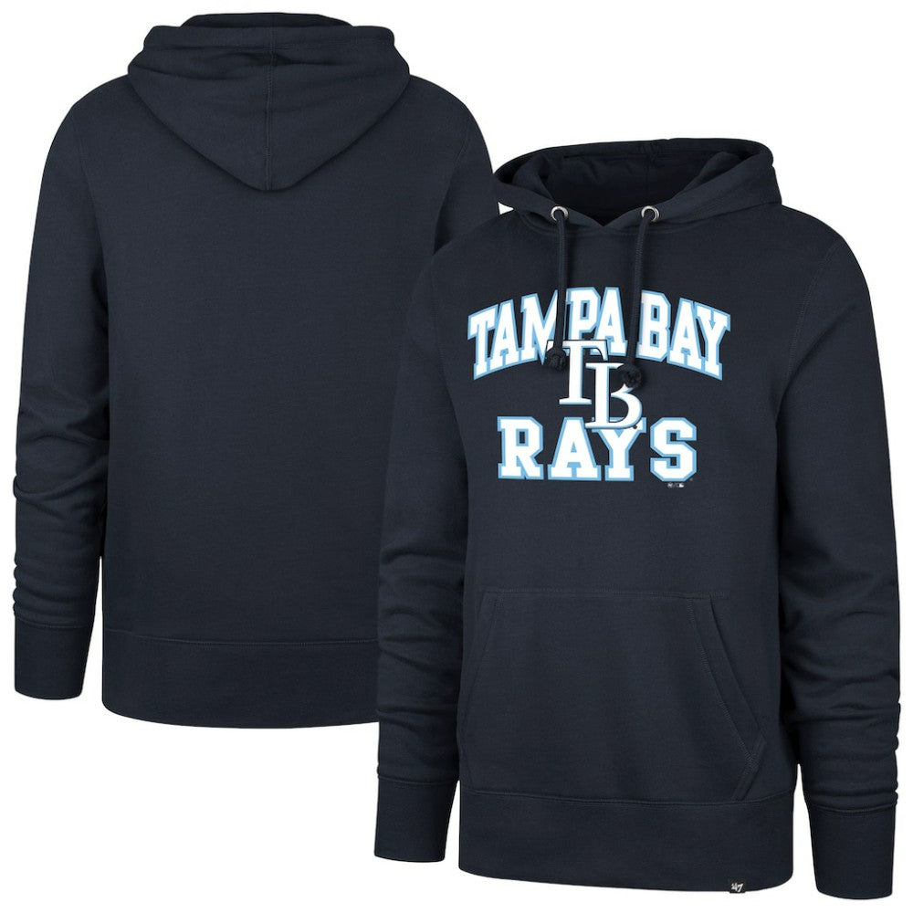 Tampa Bay Rays Velocity Headline Pullover Hoodie Navy