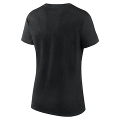 Vegas Golden Knights Logo Athletic Women's Unrivaled T-Shirt - Black T-shirts